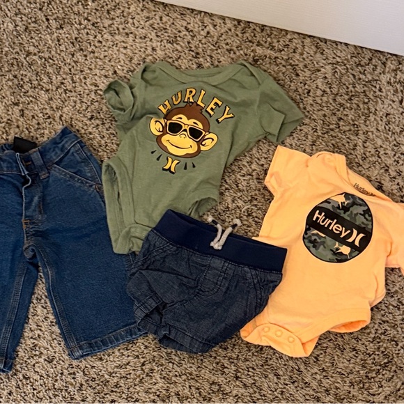 Hurley Other - Hurley Peach and Navy Kids Set Carhartt jeans